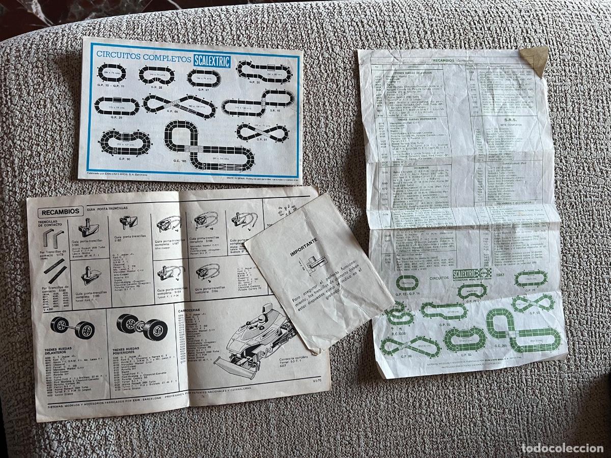 Scalextric: LOTE SCALEXTRIC EXIN DOCUMENTACION - Foto 7