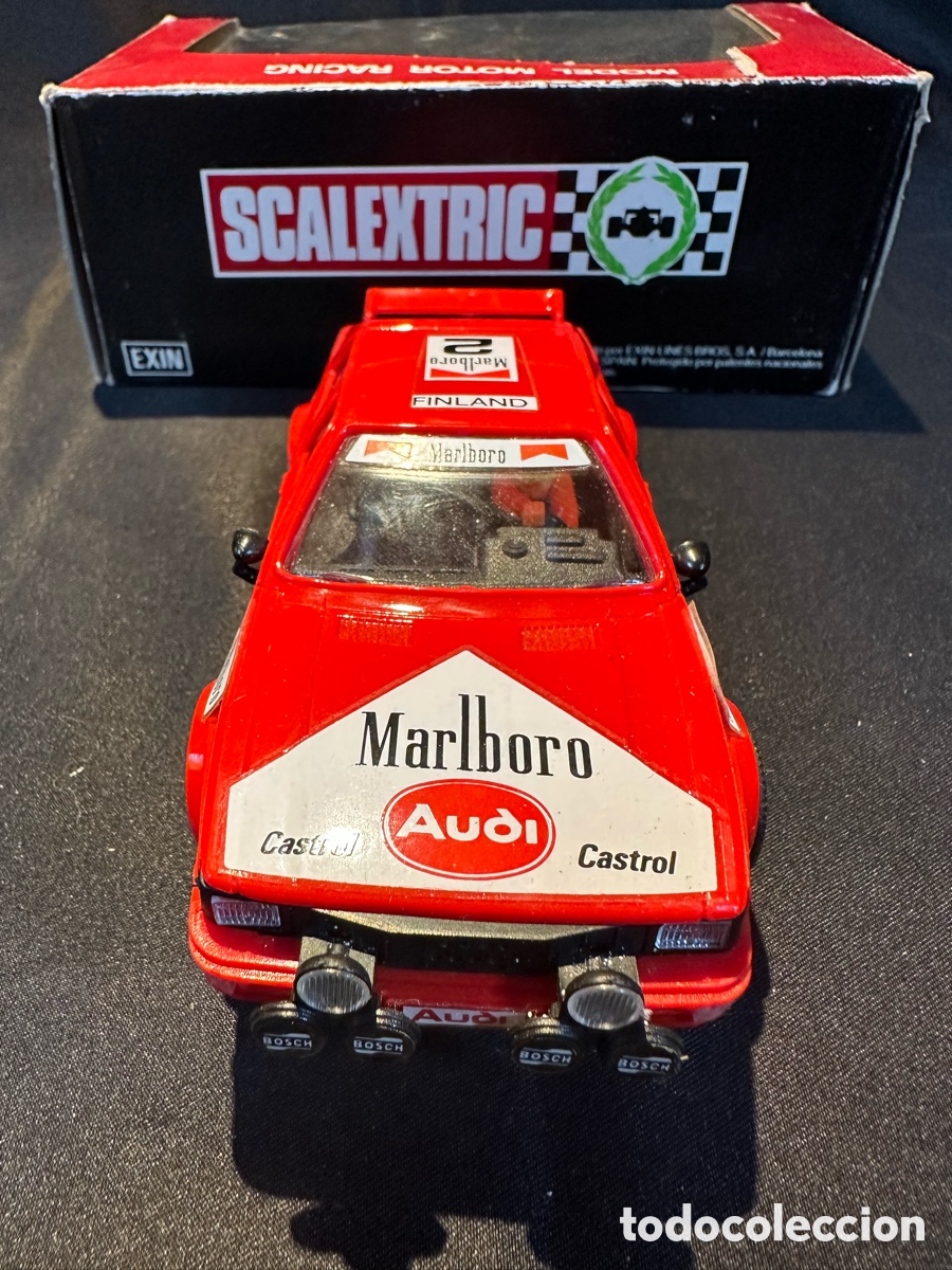 Scalextric: SCALEXTRIC AUDI QUATTRO REF 4070 EN CAJA - Foto 6