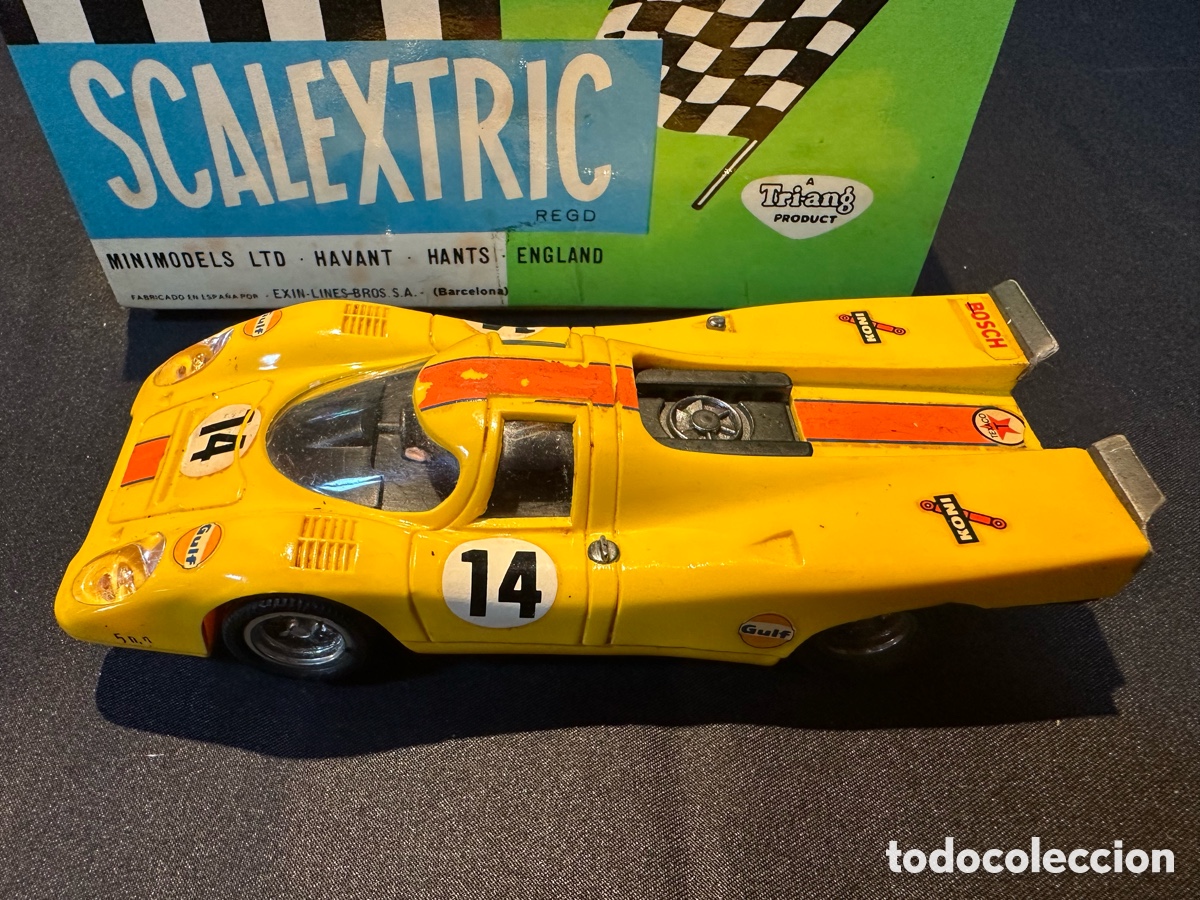 Scalextric: SCALEXTRIC PORSCHE 917 REF 4046 EN CAJA - Foto 5