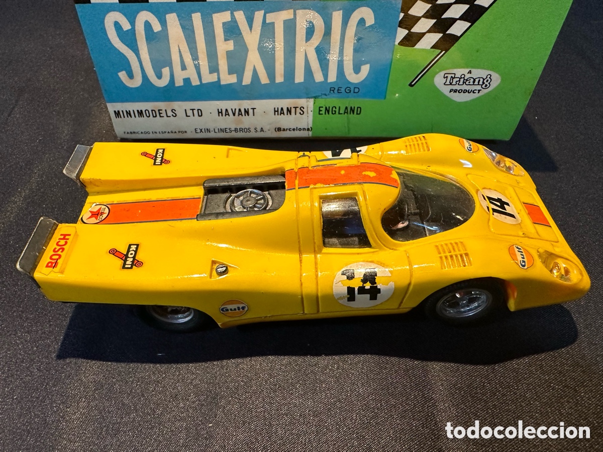Scalextric: SCALEXTRIC PORSCHE 917 REF 4046 EN CAJA - Foto 1