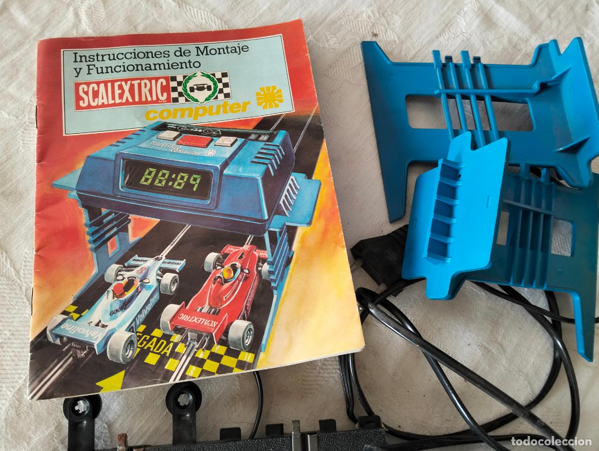 Scalextric: Complemento de coches slot car Scalextric computer cuentavueltas electronico programable caja exin - Foto 7