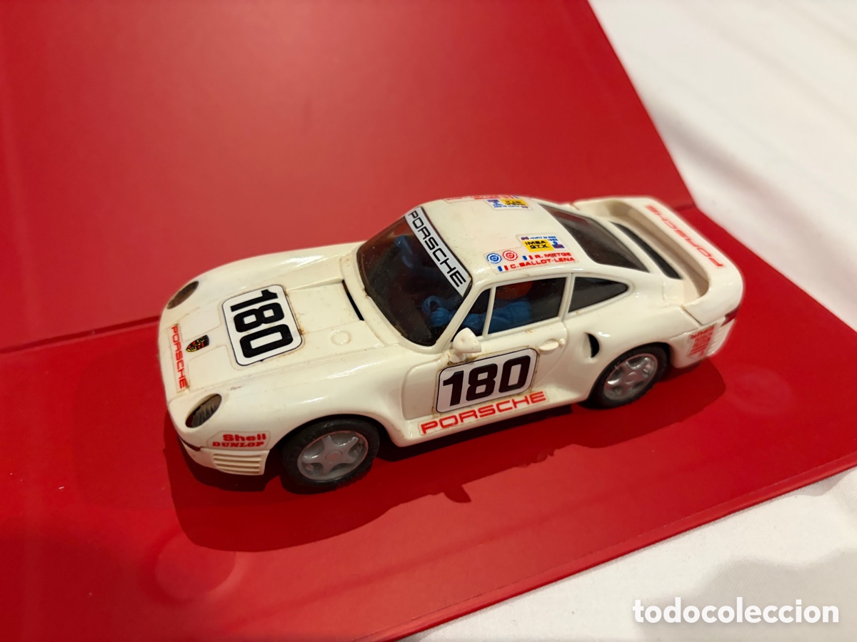 Scalextric: PORSCHE 959 BLANCO SCALEXTRIC EXIN SCX - Foto 2