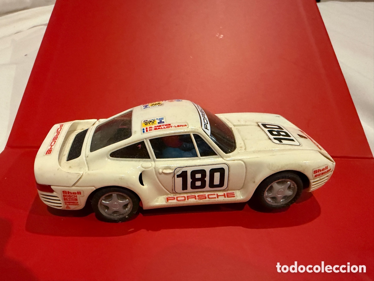 Scalextric: PORSCHE 959 BLANCO SCALEXTRIC EXIN SCX - Foto 7