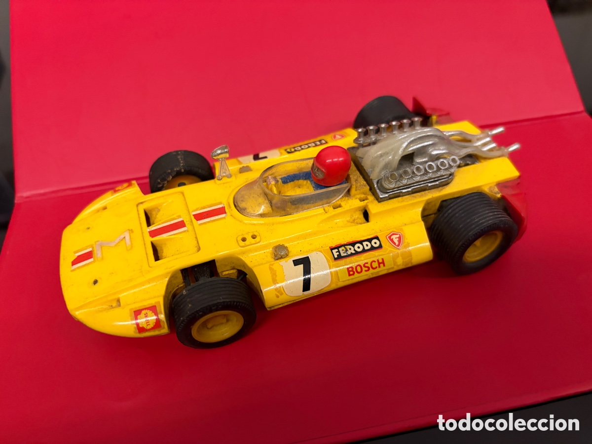 Scalextric: Sigma amarillo incompleto a reparar o piezas ref c 47 - Foto 4
