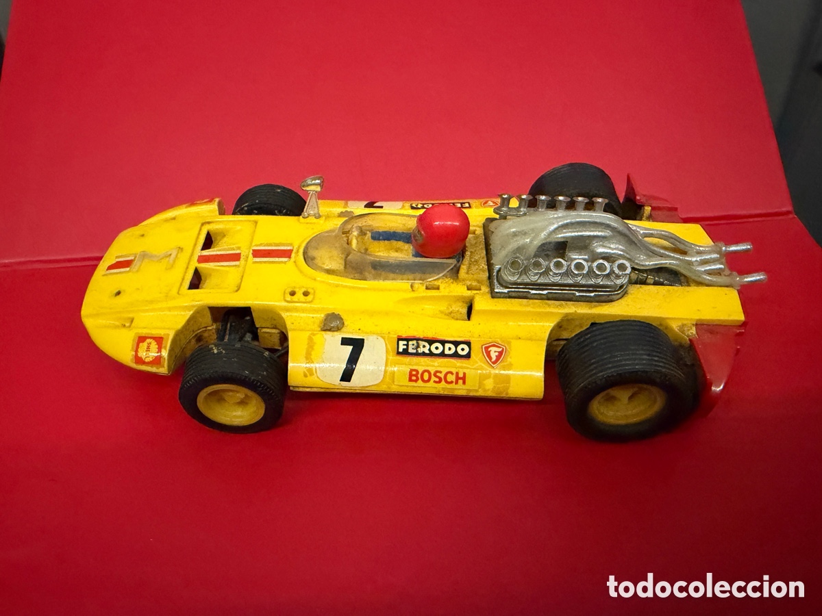 Scalextric: Sigma amarillo incompleto a reparar o piezas ref c 47 - Foto 9