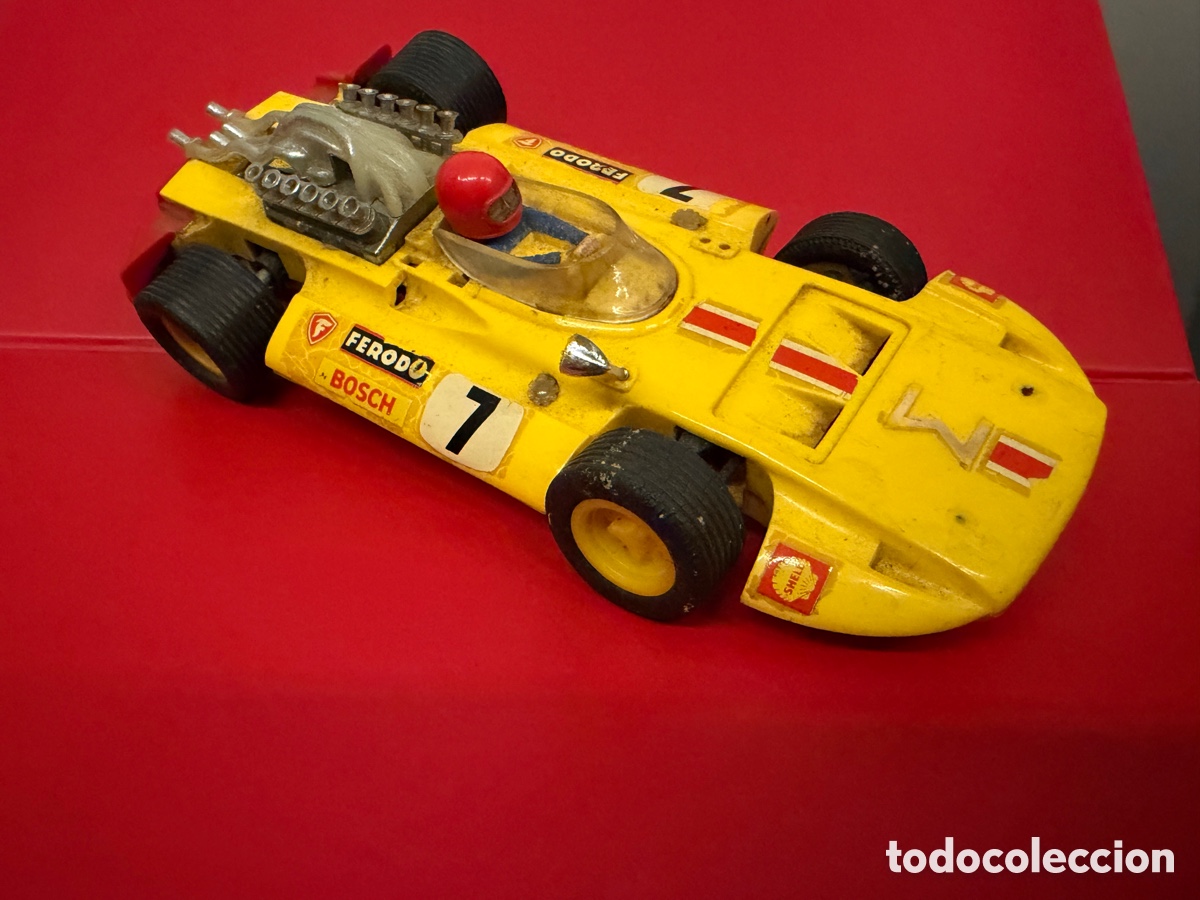 Scalextric: Sigma amarillo incompleto a reparar o piezas ref c 47 - Foto 10