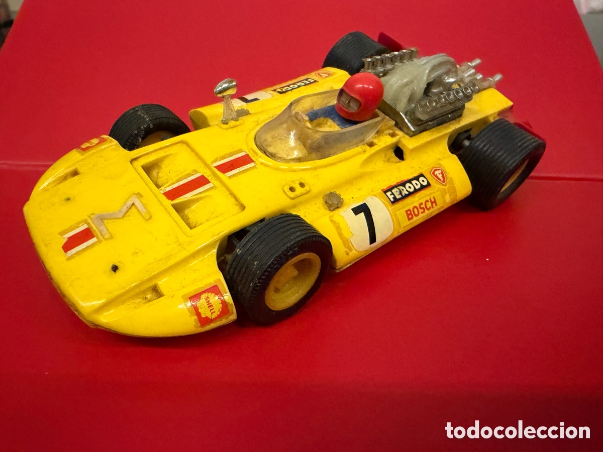 Scalextric: Sigma amarillo incompleto a reparar o piezas ref c 47 - Foto 11