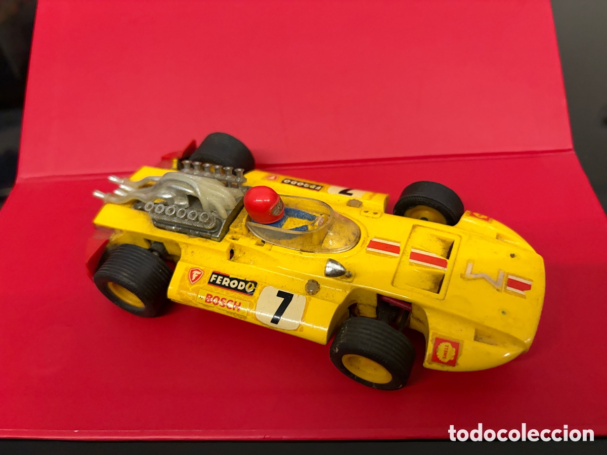 Scalextric: Sigma amarillo incompleto a reparar o piezas ref c 47 - Foto 1