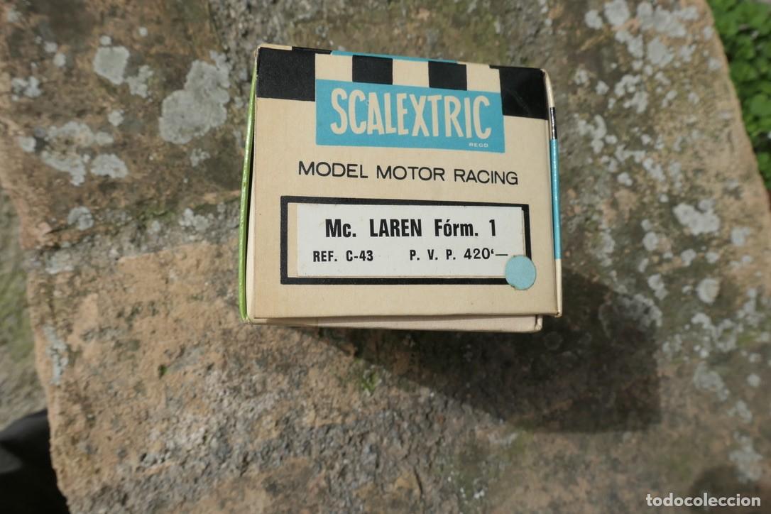 Scalextric: SCALEXTRIC- MC LAREN REF C-43 CAJA ORIGINAL - Foto 9