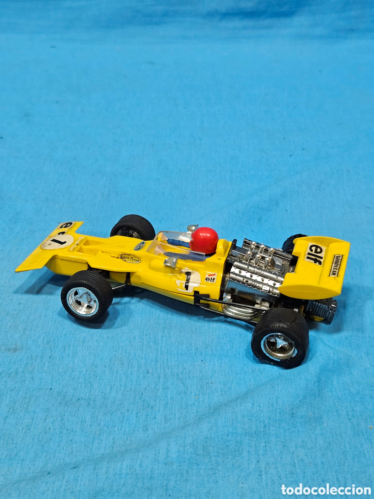 Scalextric: COCHE SCALEXTRIC. TYRRELL FORD. REF: C-48. AMARILLO - Foto 4