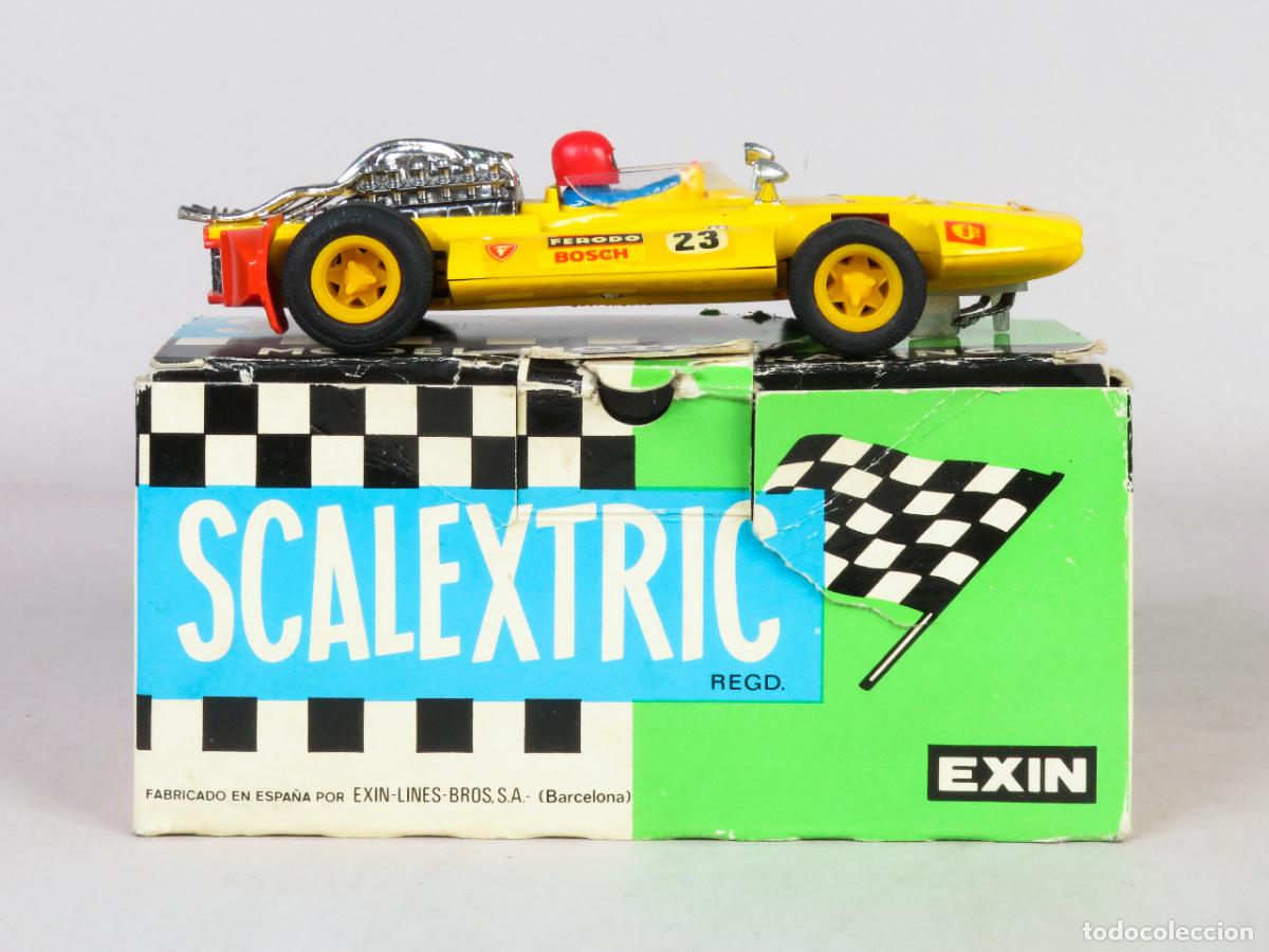 Scalextric: Sigma amarillo Ref 4047 Scalextric Exin con caja - Foto 2
