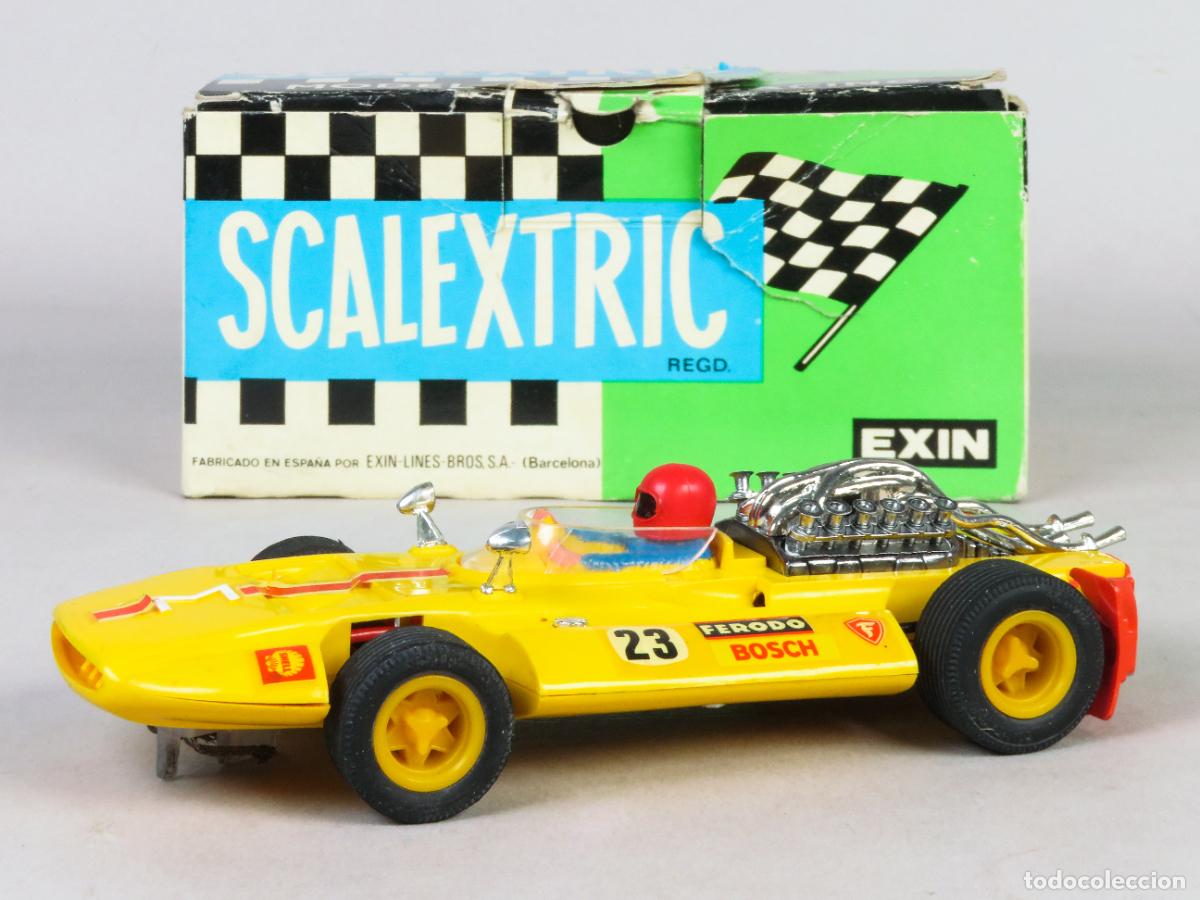 Scalextric: Sigma amarillo Ref 4047 Scalextric Exin con caja - Foto 1