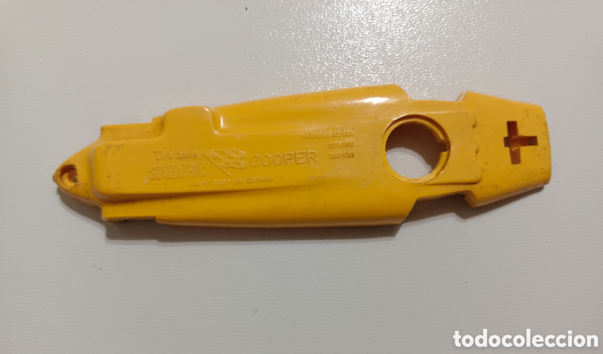 Scalextric: Chasis amarillo cooper f1 scalextric exin - Foto 1