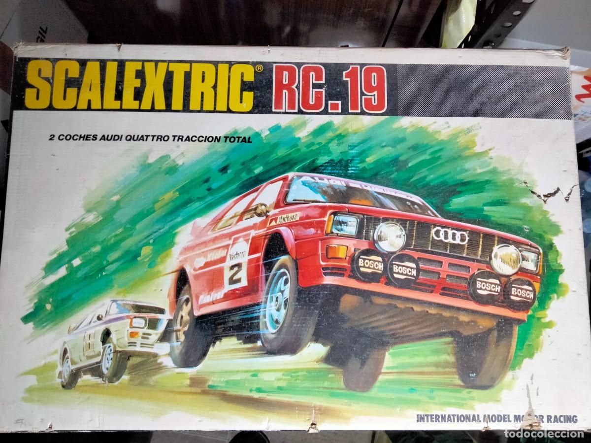 Scalextric: Scalextric rc. 19. Completo, con dos coches. - Foto 1