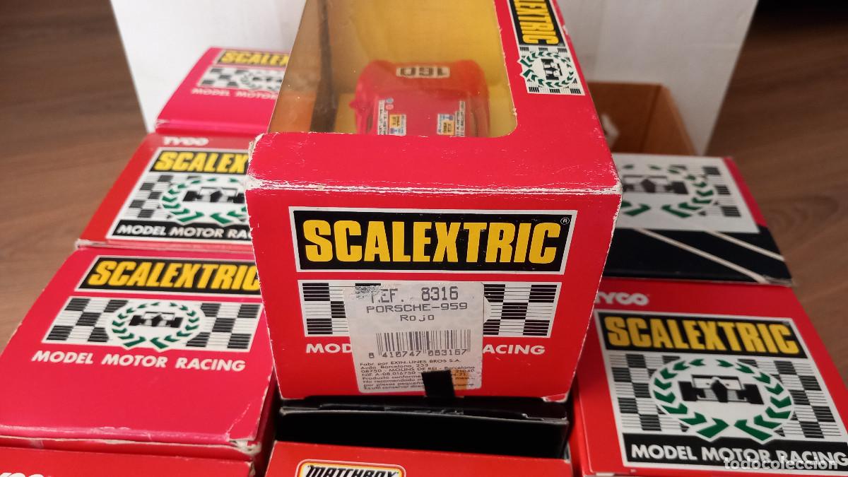 Scalextric: SCALEXTRI-EXIN 8316 PORSCHE 959 rojo - Foto 2