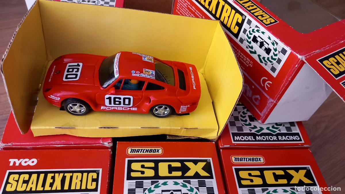 Scalextric: SCALEXTRI-EXIN 8316 PORSCHE 959 rojo - Foto 5