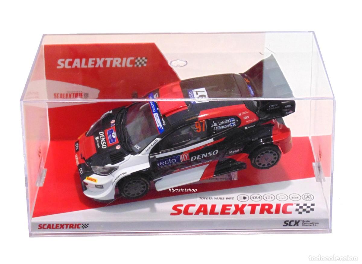 SCALEXTRIC - Coche de Carreras Original - Coche Slot Escala 1:32 (Toyota Yaris WRC - Montecarlo '23 SCALEXTRIC - Coche de Carreras Original - Coche Slot Escala 1:32 (Toyota Yaris WRC - Montecarlo '23