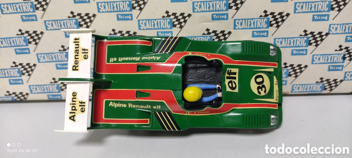 Scalextric: RENAULT ALPINE 2000 VERDE SCALEXTRIC EXIN - Foto 4