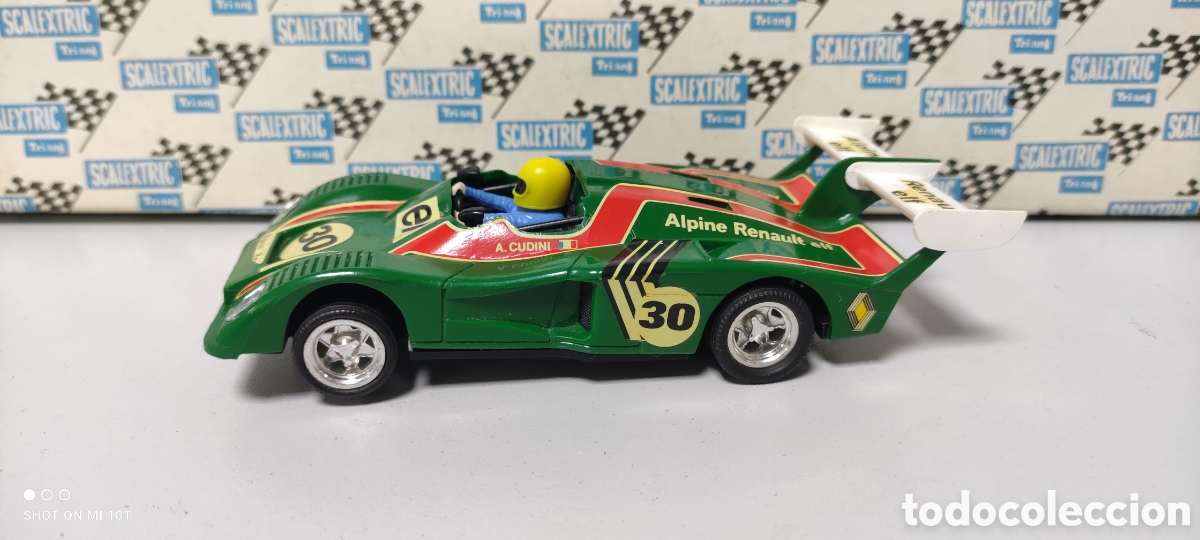 Scalextric: RENAULT ALPINE 2000 VERDE SCALEXTRIC EXIN - Foto 1