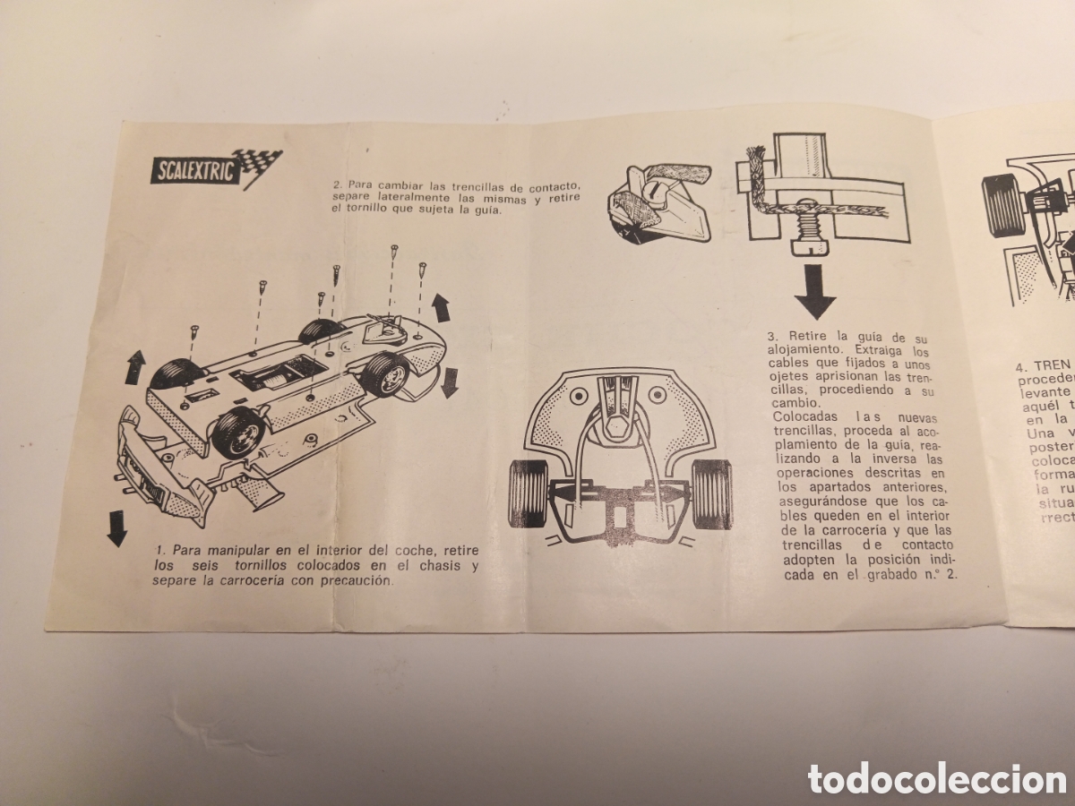 Scalextric: Manual de instrucciones Scalextric Exin - Foto 2