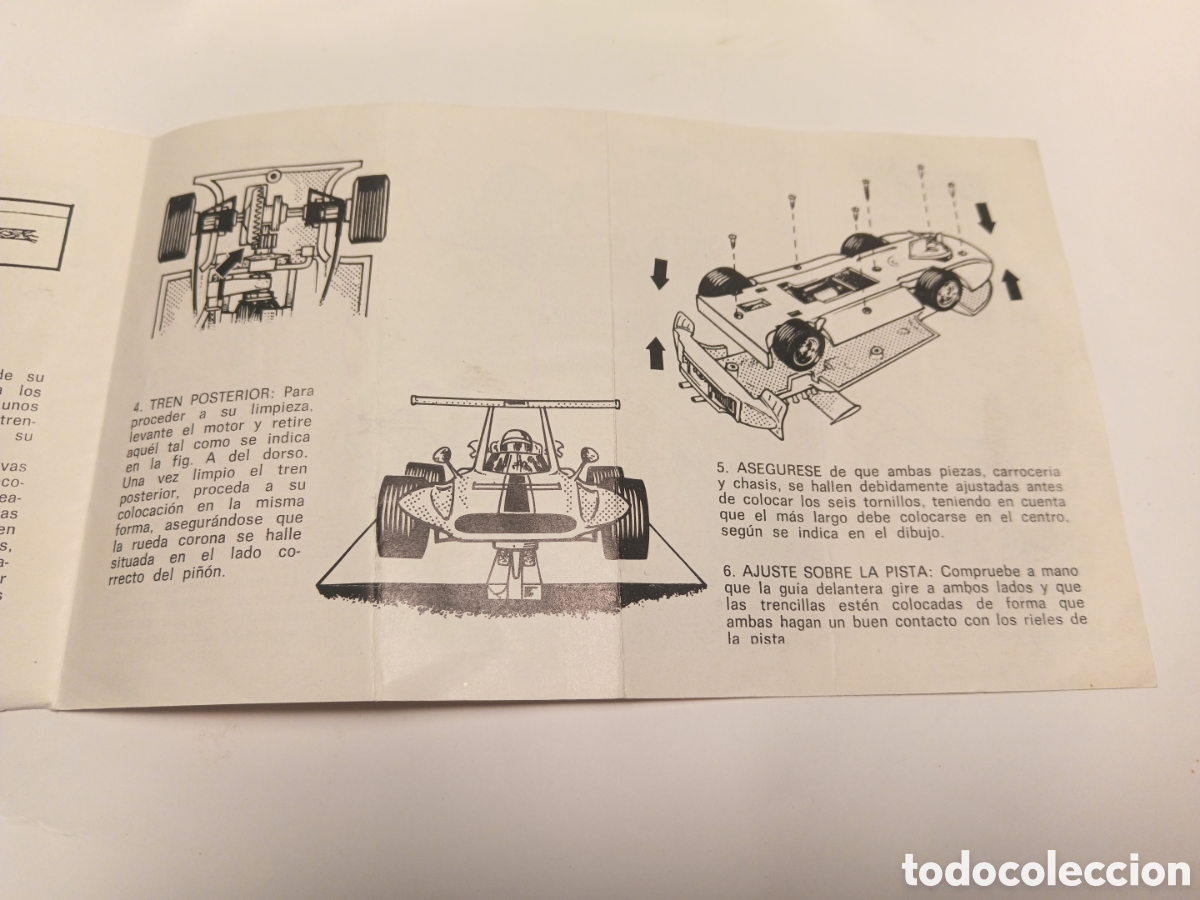 Scalextric: Manual de instrucciones Scalextric Exin - Foto 4