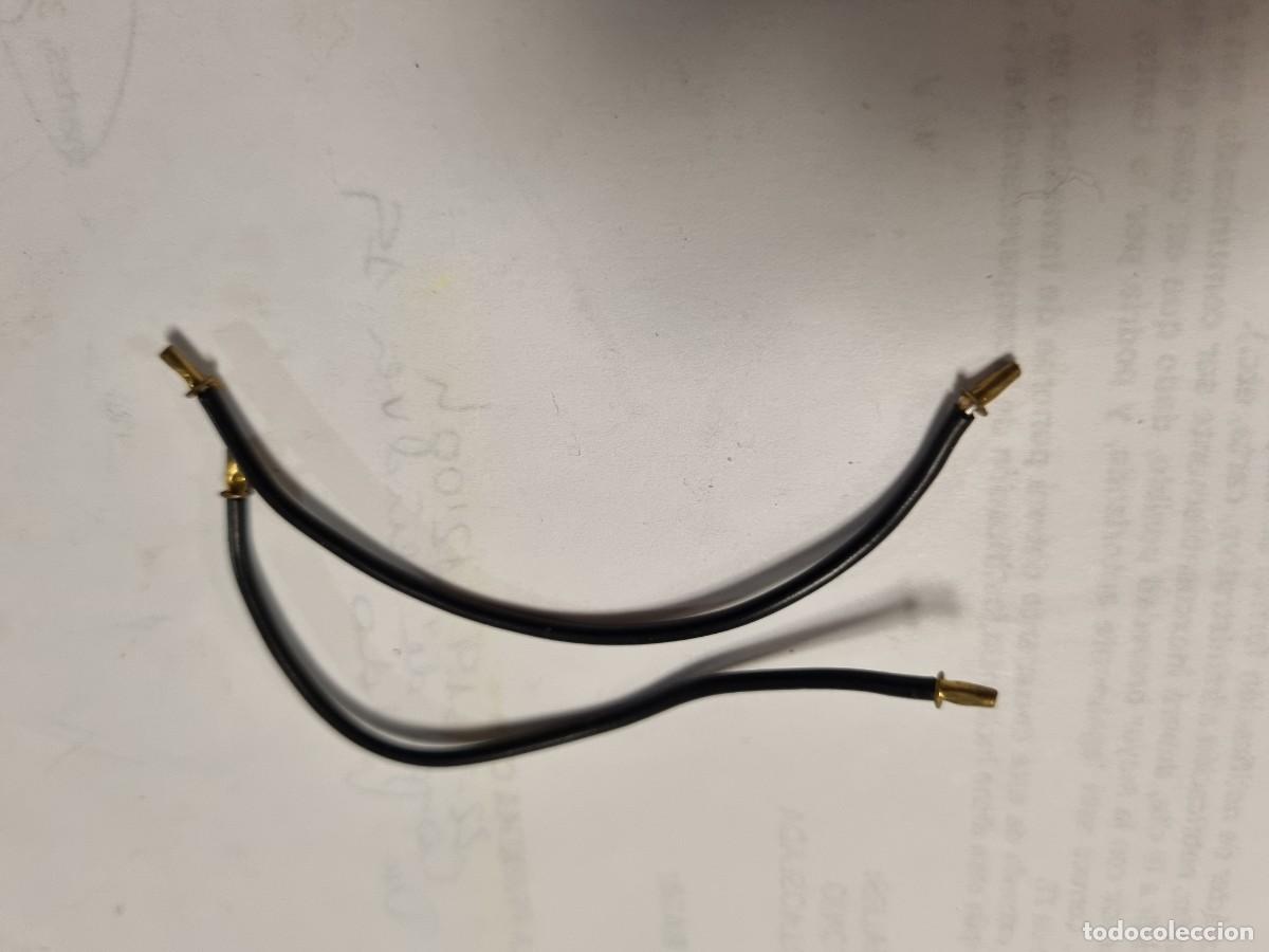 Scalextric: SCALEXTRIC EXIN PAREJA CABLES MOTOR RX41 - Foto 1