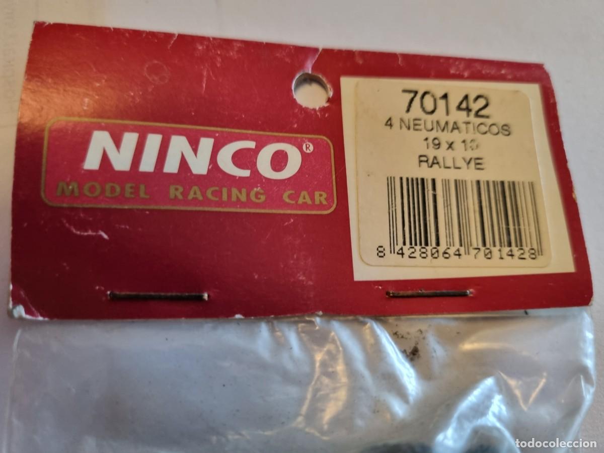 Scalextric: SCALEXTRIC NINCO 4 NEUMATICOS 19X10 RALLYE - Foto 2
