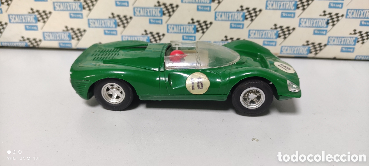 Scalextric: FERRARI 330 VERDE SCALEXTRIC EXIN - Foto 2