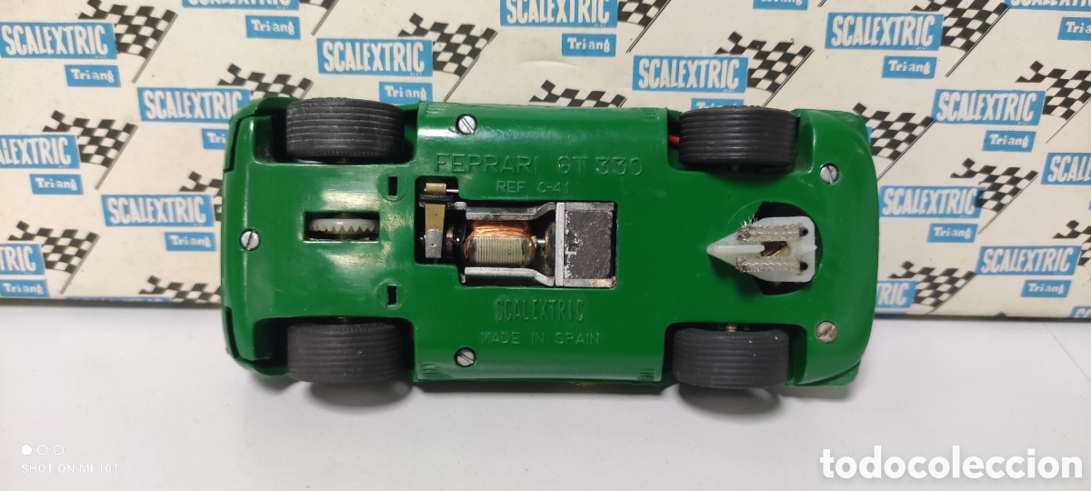Scalextric: FERRARI 330 VERDE SCALEXTRIC EXIN - Foto 3