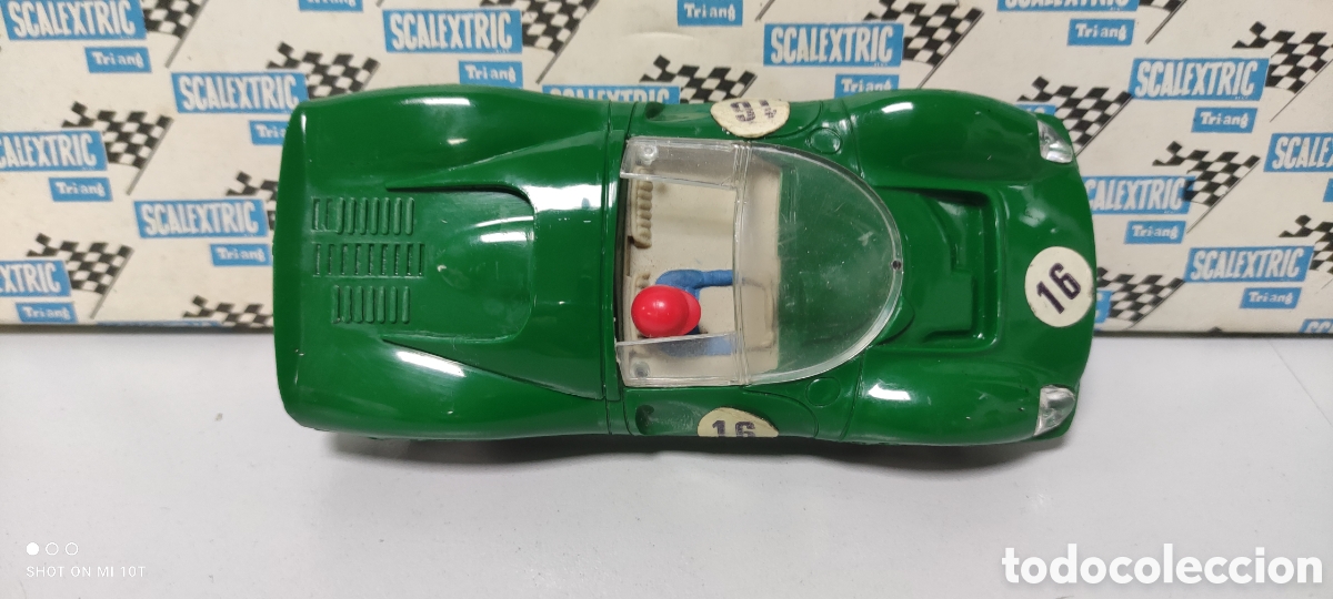 Scalextric: FERRARI 330 VERDE SCALEXTRIC EXIN - Foto 4