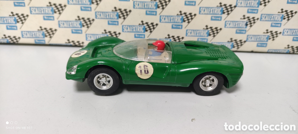 Scalextric: FERRARI 330 VERDE SCALEXTRIC EXIN - Foto 1