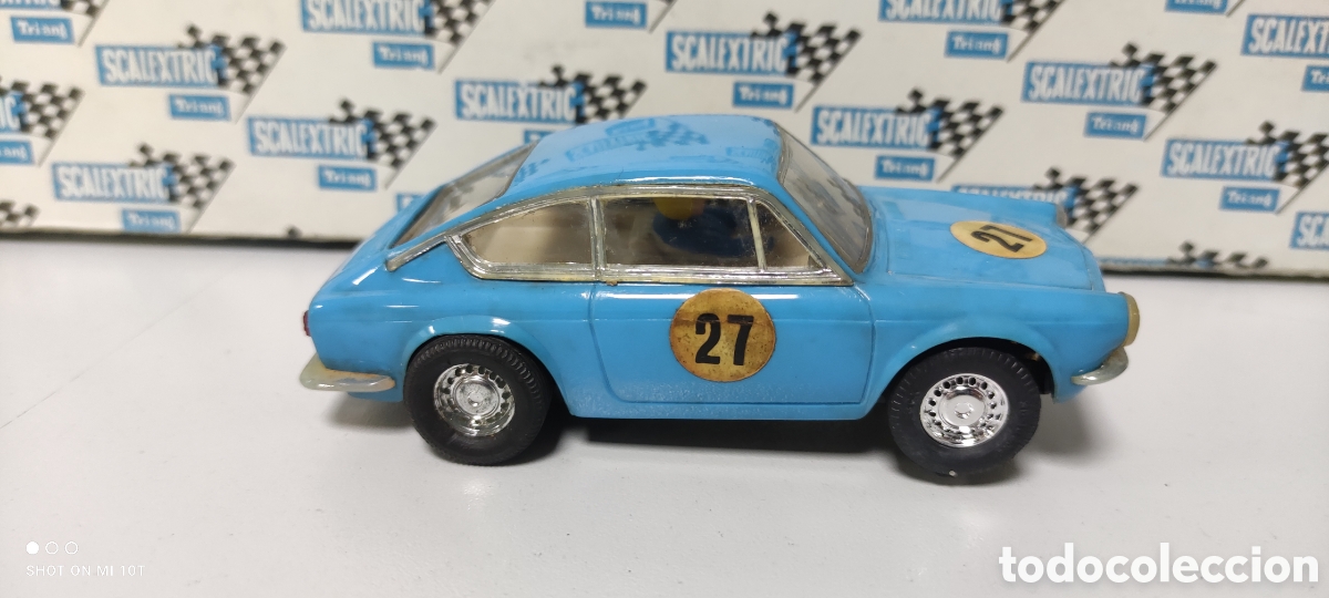Scalextric: SEAT 850 AZUL SCALEXTRIC EXIN - Foto 2