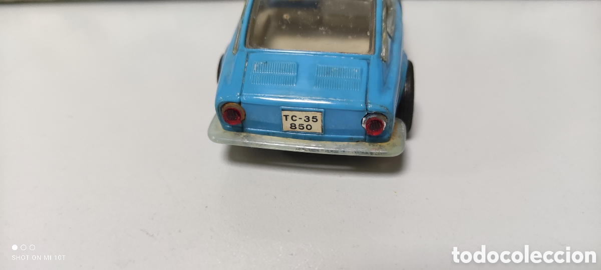 Scalextric: SEAT 850 AZUL SCALEXTRIC EXIN - Foto 5