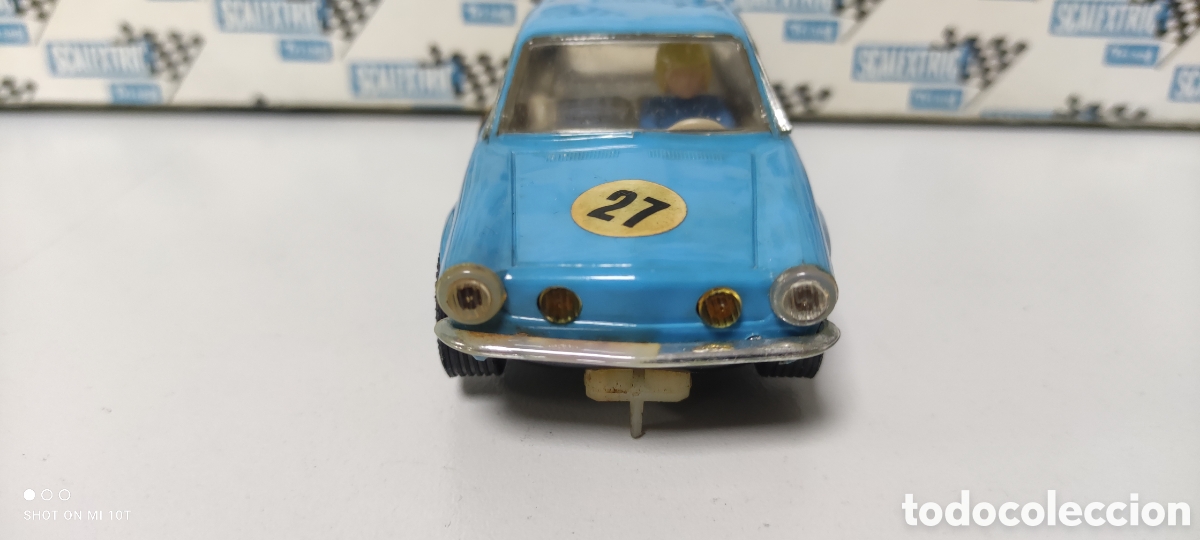 Scalextric: SEAT 850 AZUL SCALEXTRIC EXIN - Foto 6