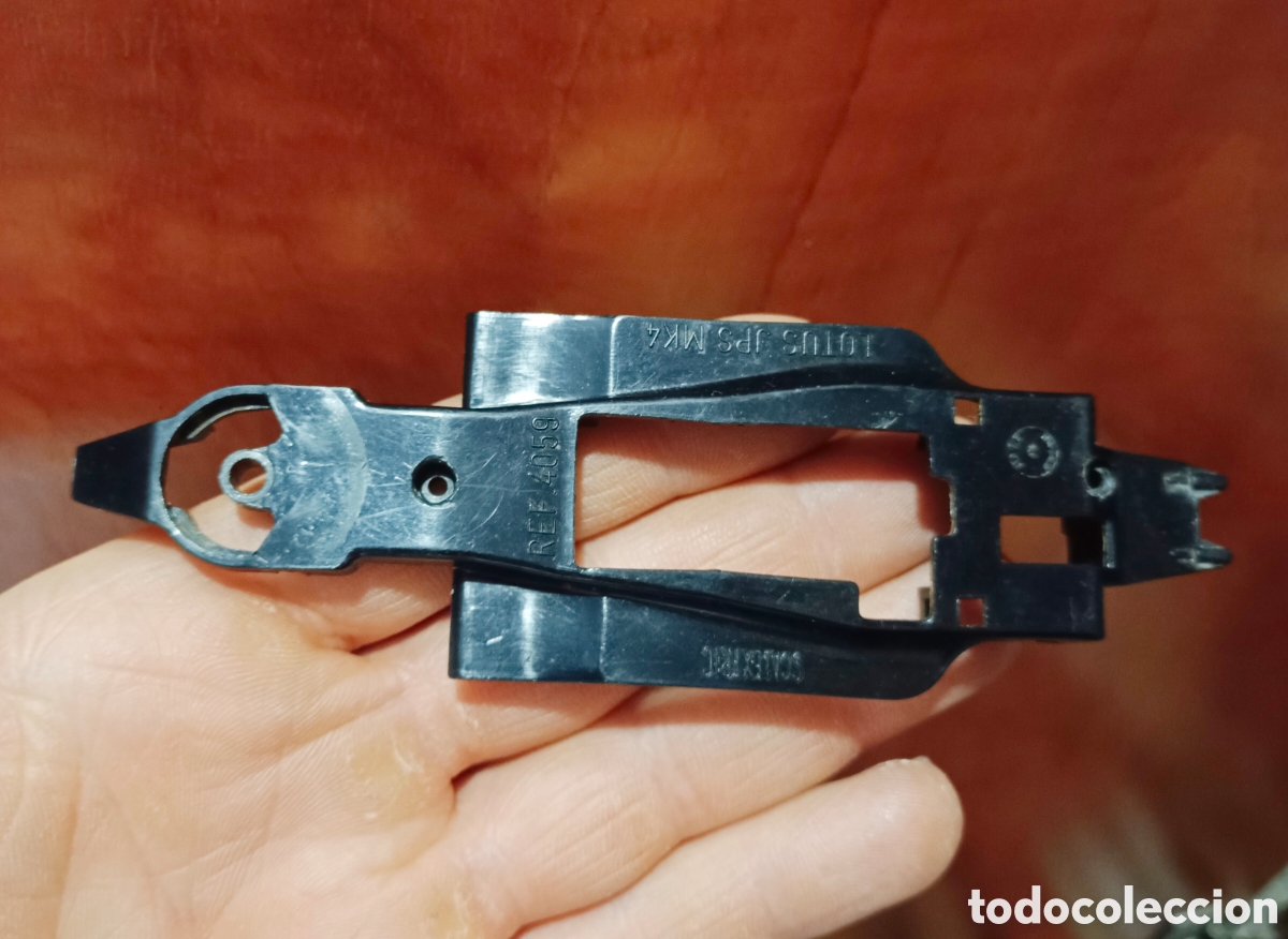 Scalextric: Chasis lotus JPS MK4 scalextric exin - Foto 1