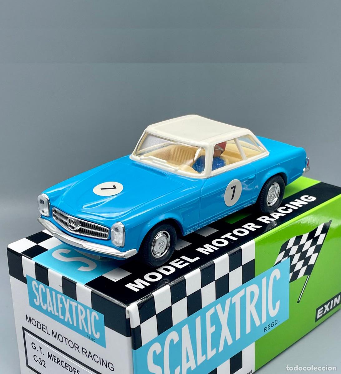 Scalextric: Mercedes 250 SL azul Scalextric/Reprotec