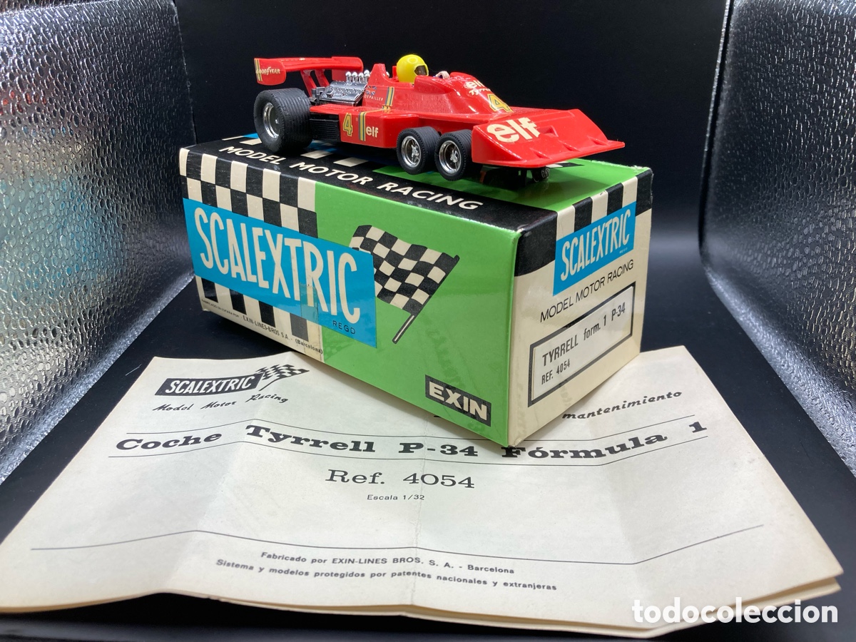 Scalextric: SCALEXTRIC EXIN TYRRELL F-1 P-34 ORIGINAL COMPLETO