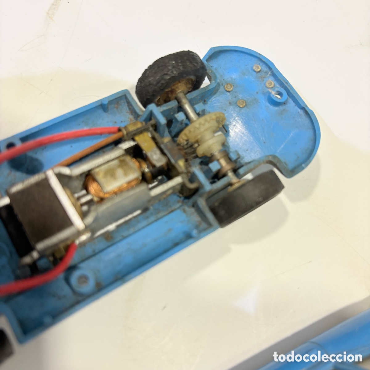Scalextric: coche scalextric jaguar e azul exin c-34 - Foto 9