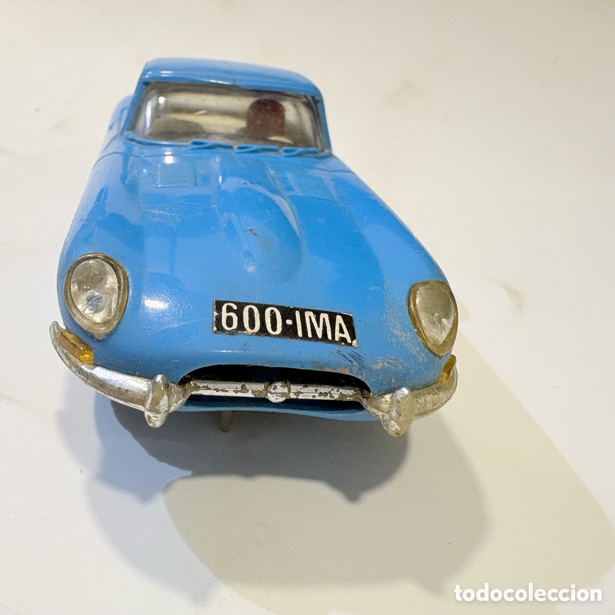 Scalextric: coche scalextric jaguar e azul exin c-34