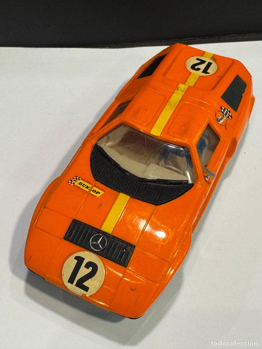 Scalextric: SCALEXTRIC COCHE MERCEDES C-111 COLOR NARANJA -ORIGINAL EXIN (G)