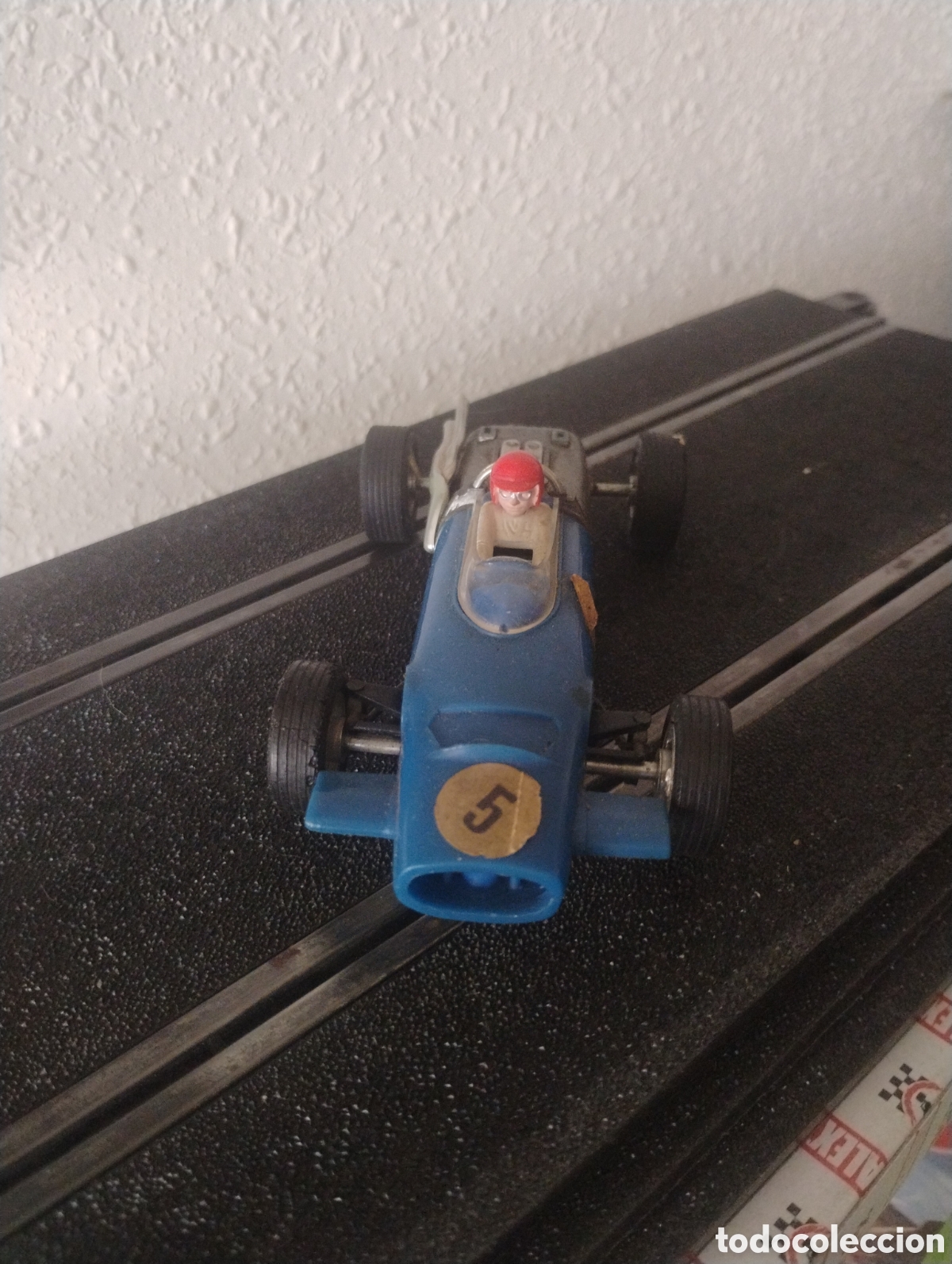Scalextric: MC laren azul Scalextric exin