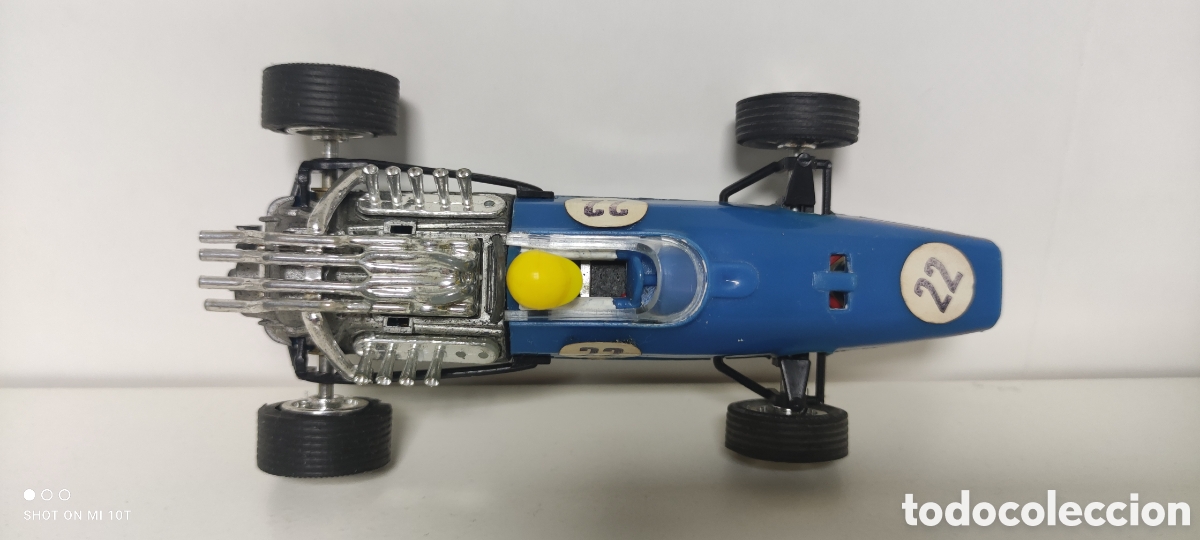 Scalextric: HONDA C36 AZUL SCALEXTRIC EXIN - Foto 3