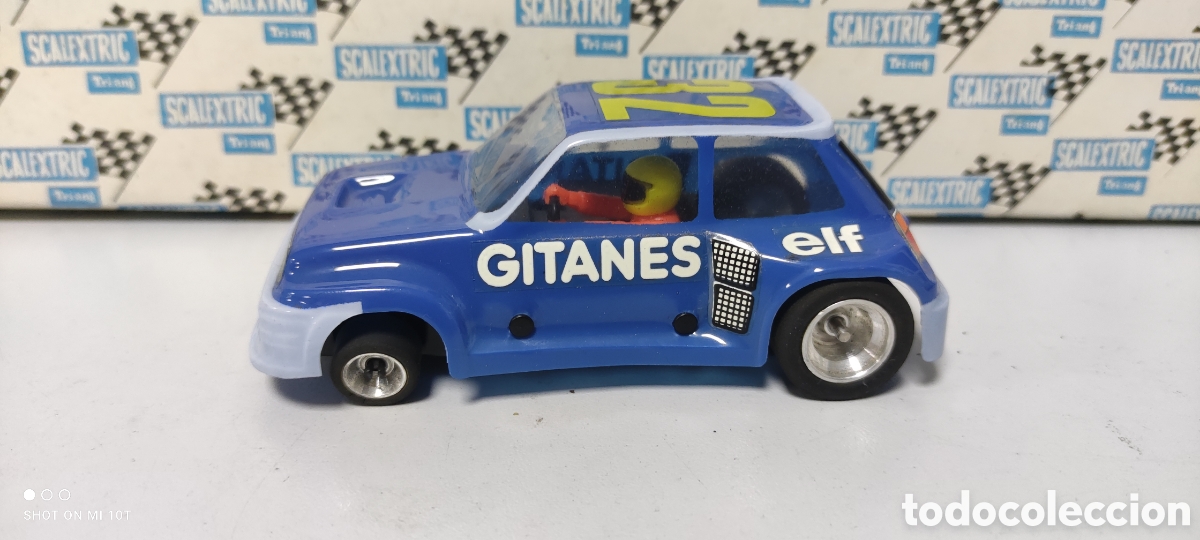 Scalextric: RENAULT 5 TURBO GITANES SRS SCALEXTRIC EXIN