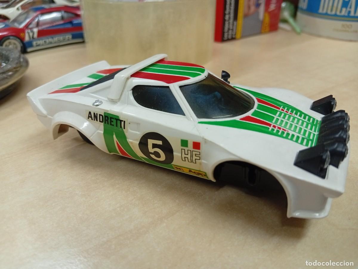 Scalextric: Scalextric EXIN.Carrocer&iacute;a del Lancia Stratos Alitalia. Muy buena.