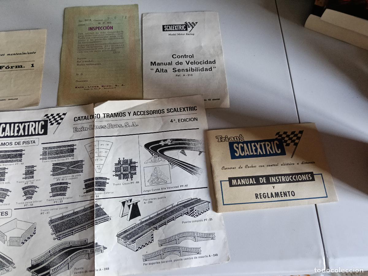 Scalextric: SOBRE DOCUMENTACION CIRCUITO G.P 50 SCALEXTRIC - Foto 3