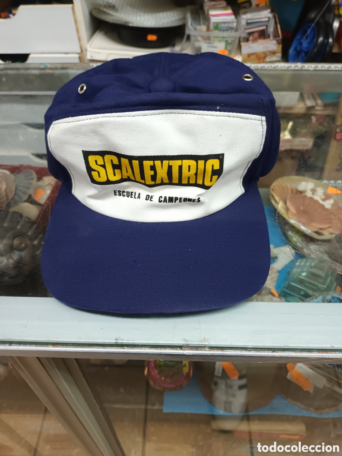 Scalextric: Gorra a&ntilde;os 80 exin scalextric escuela de campeones