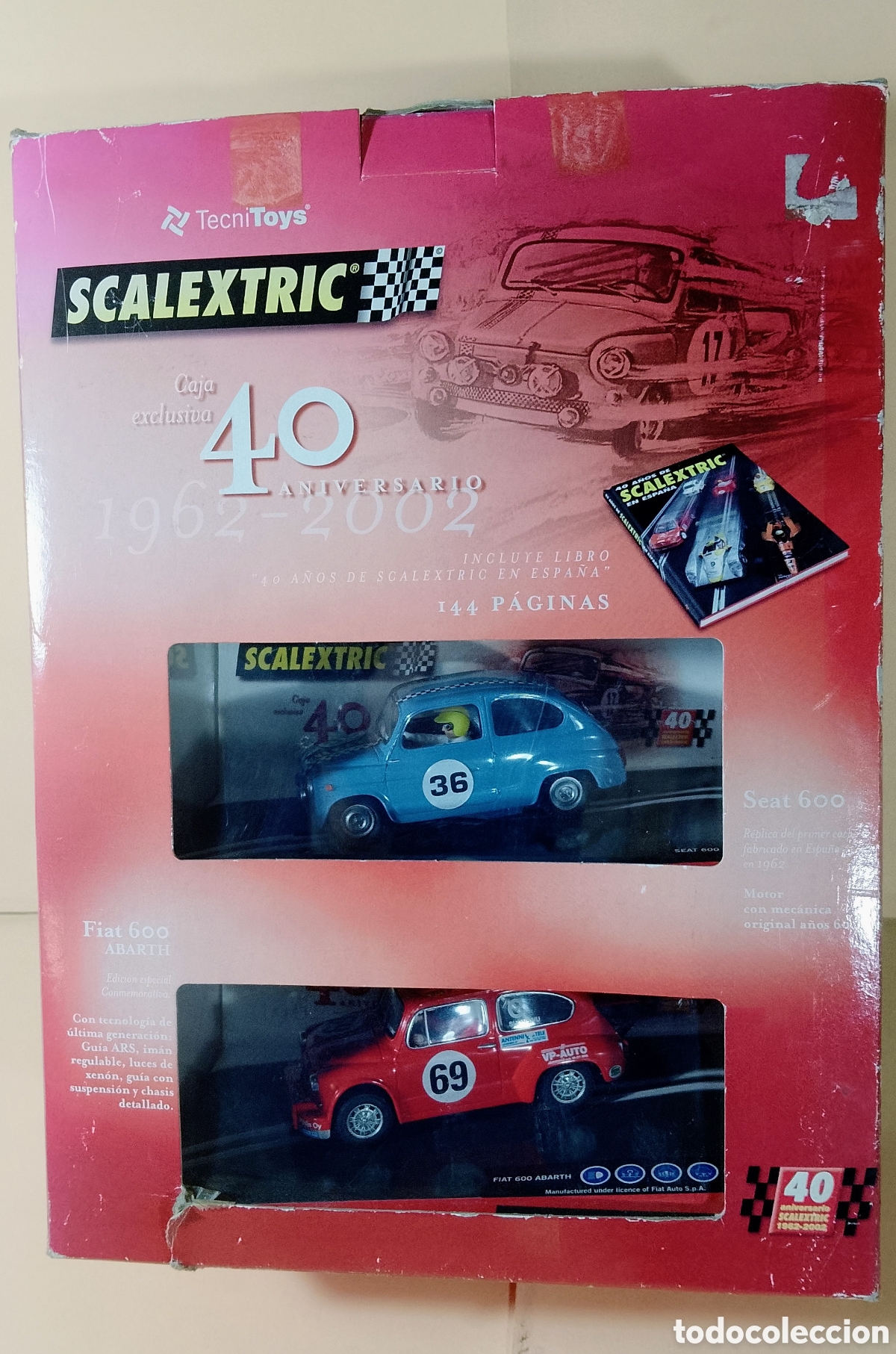 Scalextric: Scalextric's originales y cajas completas.