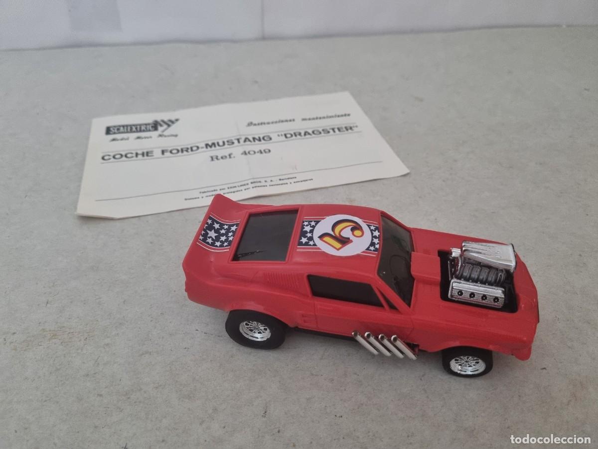 Scalextric: Coche Ford-Mustang Dragster Ref 4049