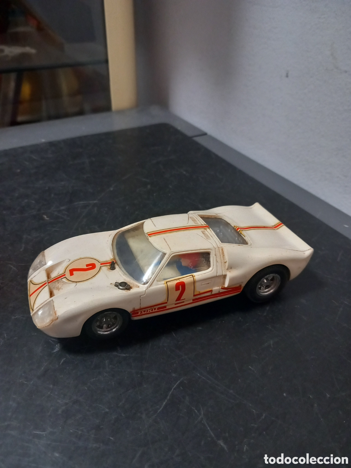 Scalextric: EXIN SCALEXTRIC FORD GT REF C-35 ORIGINAL