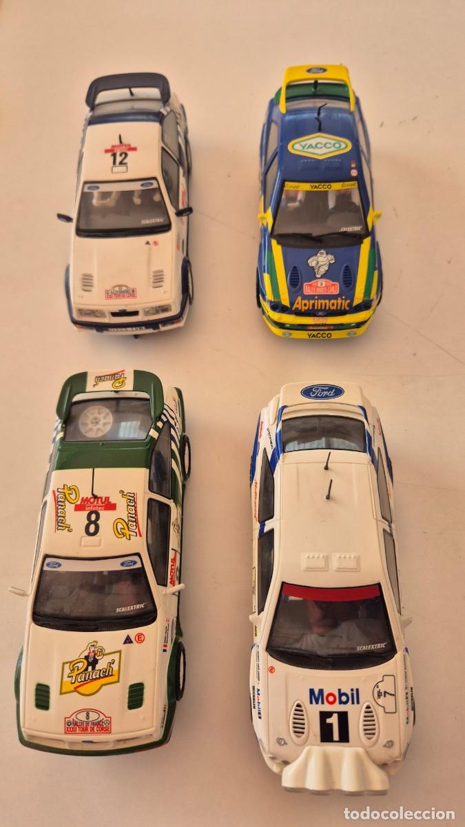 Scalextric: COCHES SCX RALLYE - 2 FORD SIERRA Y 2 FORD ESCORT